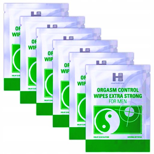 ORGASM CONTROL WIPES NA OPÓŹNIENIE WYTRYSKU