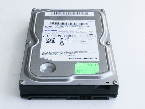 Dysk twardy Samsung SpinPoint F1 HD252HJ 250GB SATA II 3,5