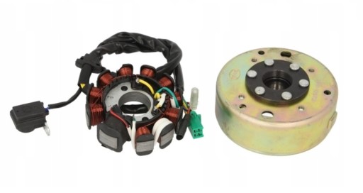 STATOR ISKROWNIK KOŁO MAGNESOWE SKUTER 4T GY6 125 150