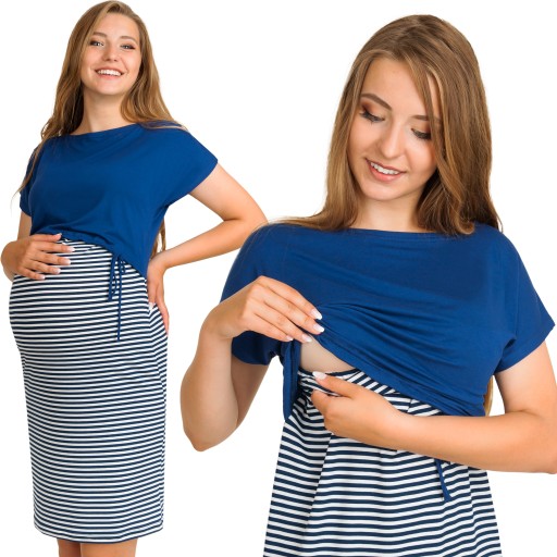 Sukienka ciążowa do karmienia piersią MARINA L/XL