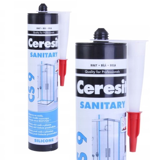 CERESIT SILIKON SANITARNY CS9 280ML BIAŁY
