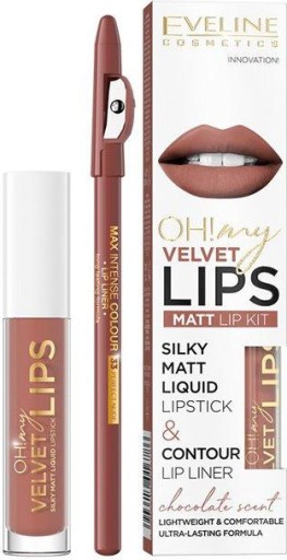 Eveline OH My Lips Pomadka i konturówka 12