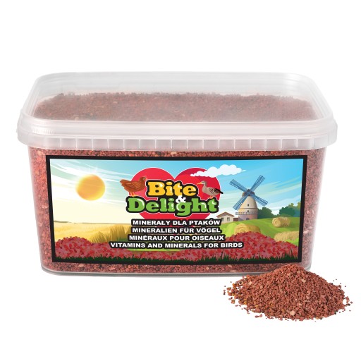Bite & Delight Minerały i witaminy dla ptaków - M=Vitaminer-Mix - 5 l