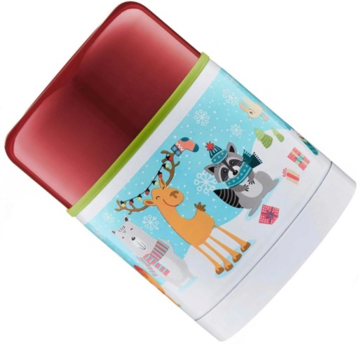 TERMOS OBIADOWY 0,5L LUNCH BOX DLA DZIECKA DO SZKOŁY PRZEDSZKOLA DZIECIĘCY