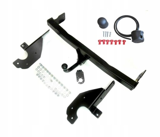 HAK HOLOWNICZY+WIĄZKA TOYOTA RAV4 2006-2013+KOŁO