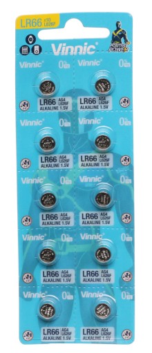 10x BATERIA Baterie VINNIC LR66 L626 AG4 10szt