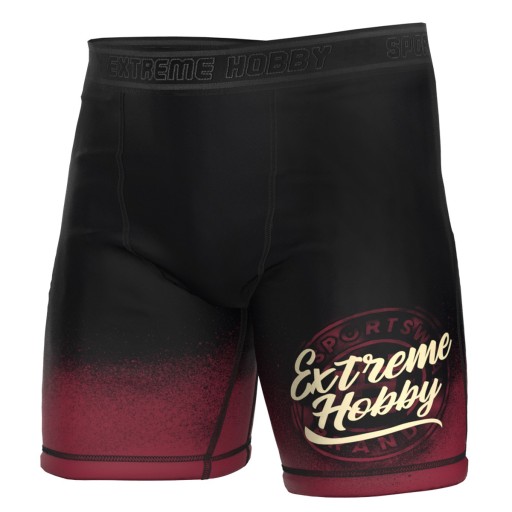 Spodenki Krótkie Legginsy Męskie do MMA BJJ Vale Tudo EXTREME HOBBY BADGE M