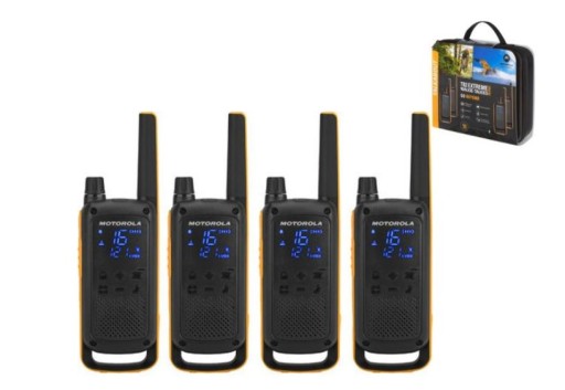 MOTOROLA KRÓTKOFALÓWKA T82 EXTREME QUAD 4 SZT