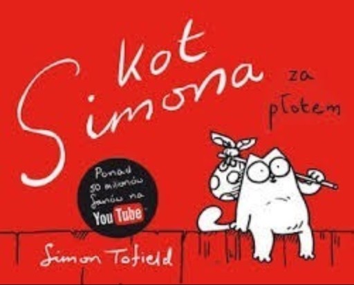 Kot Simona za płotem