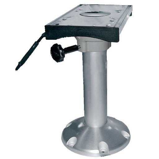 NOGA FOTELA JACHTOWEGO 600MM ALUMINIOWA Z SUWADŁEM