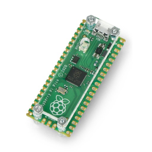 Obudowa do Raspberry Pi Pico otwarta przezroczysta