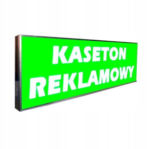 KASETON REKLAMOWY PREMIUM ŚWIETLNY LED 150x50
