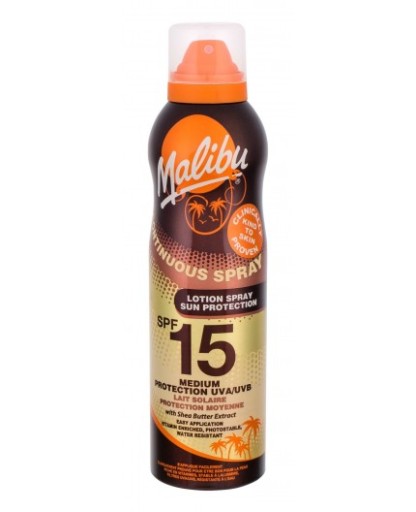 Malibu Lotion Spray SPF15 Balsam Ochronny W Aerozo