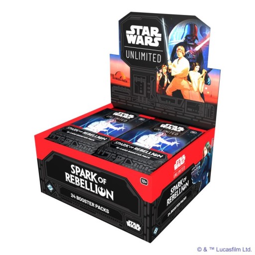 Star Wars: Unlimited TCG Spark of Rebellion Booster Box