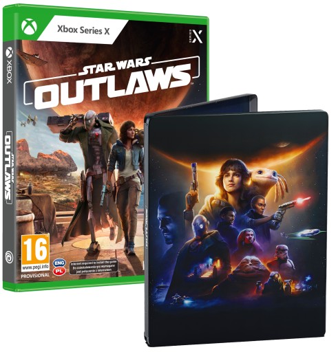 STAR WARS Outlaws PL | Xbox Series X | + STEELBOOK + BONUS