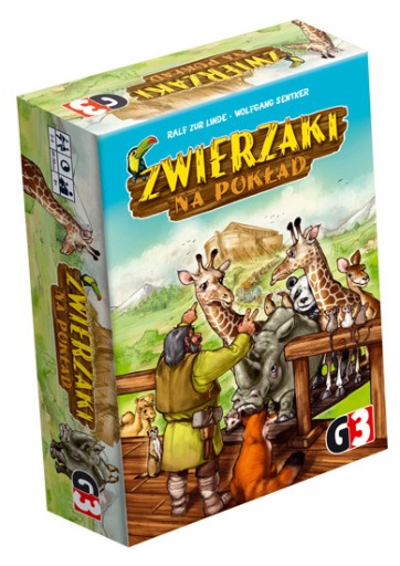 Zwierzaki na pokład - Zbieraj Zwierzęta G3 Uszk.op