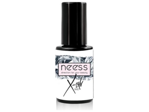 NEESS Baza kauczukowa pod lakier hybrydowy X-Silv 4ml