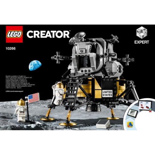 LEGO Instrukcja NASA Apollo 11 Lunar Lander 10266