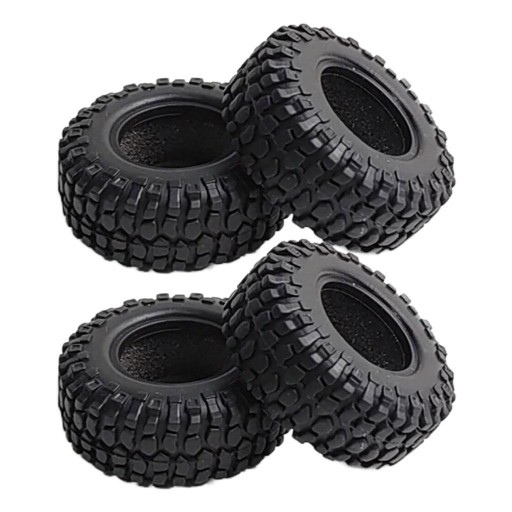 1:24 RC Crawler Tires Replacements Rubber 4 Set of 1.9inch for Axial SCX24