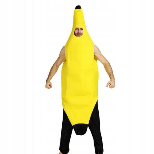 Bananowa sukienka Cosplay kostium na HalloweenL