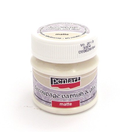 MDK PENTART klej z werniksem do decoupage 50ml mat