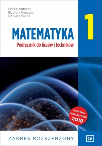 Matematyka 1 Podręcznik Zakres rozszerzony Pazdro