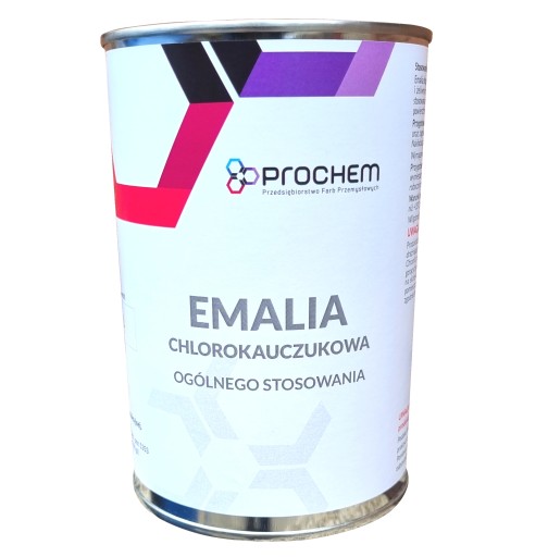 PROCHEM Farba Emalia chlorokauczukowa niebieska 1L