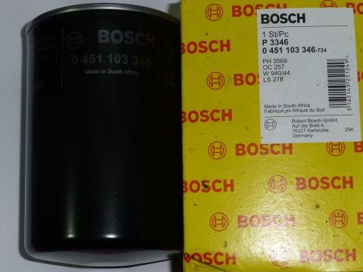 Filtr oleju BOSCH P3346 0451103346