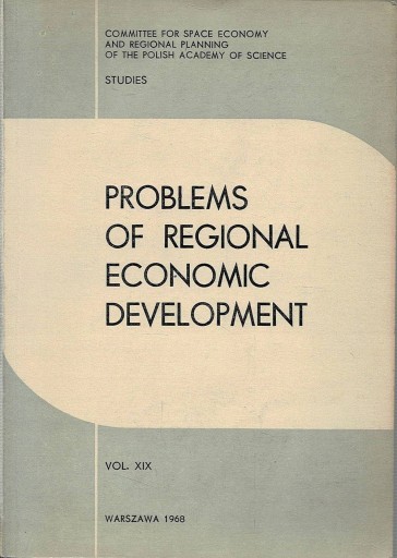 Problems of Regional Economic Development
