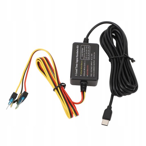 ADAPTER ZASILANIA DO KAMERY SAMOCHODOWEJ TYP C