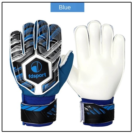 New Kids Soccer Goalkeeper Gloves Latex Soccer Goalie Training Gloves