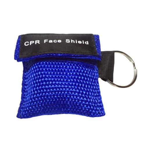 CPR Face Shield Mask Keychain Keying Outdoor Emergency Kit CPR Face