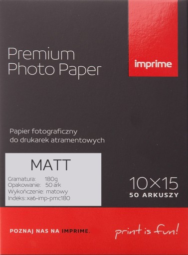 PAPIER FOTO FOTOGRAFICZNY do HP EPSON CANON 10x15