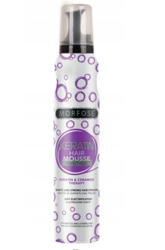 Morfose Keratin Hair Mousse Pianka 200 ml