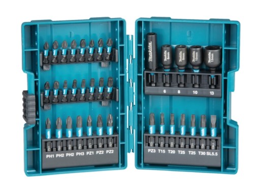 MAKITA B-66880 ZESTAW BITÓW UDAROWYCH IMPACT BLACK