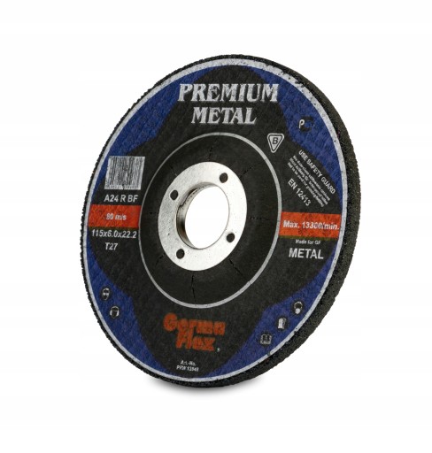 TARCZA DO SZLIFOWANIA METALU 125 x 6,0