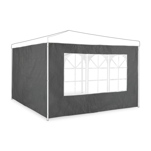 Pawilon Relaxdays 2 ścianki 3 x 3 x 2m
