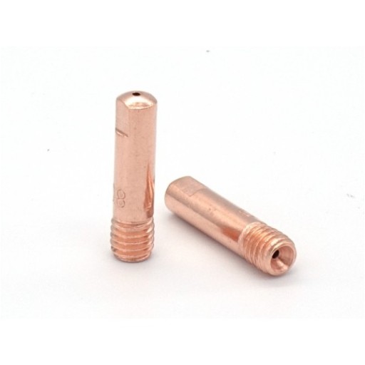 KOŃCÓWKA PRĄDOWA DYSZA ŁĄCZNIK MIG TW14 TW15 MB15 M6X25 0,8 mm