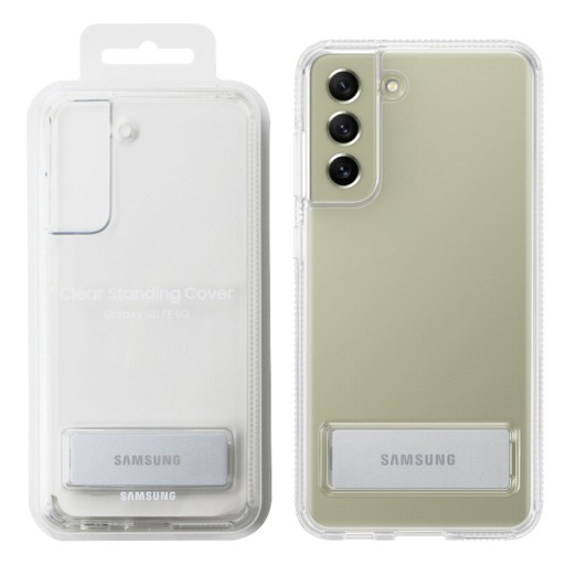 ETUI CLEAR STANDING COVER SAMSUNG GALAXY S21 FE 5G