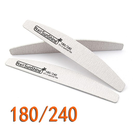 CIENKI PILNIK PILNICZEK DO PAZNOKCI ŁÓDKA 180/240