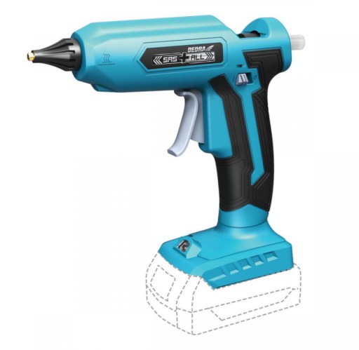 DEDRA DED7052 PISTOLET DO KLEJU AKUM. BODY 18V