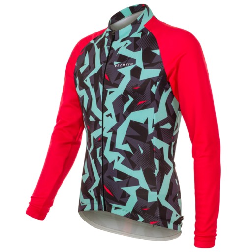 Męska bluza rowerowa Vezuvio Raggio Red rozmiar XXXL