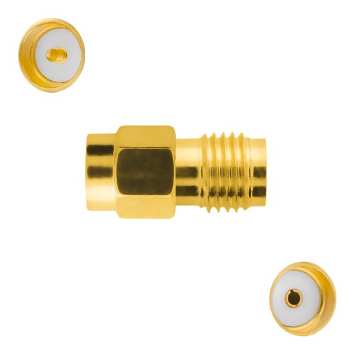 Adapter GSM przejściówka gniazdo SMA / wtyk SMA
