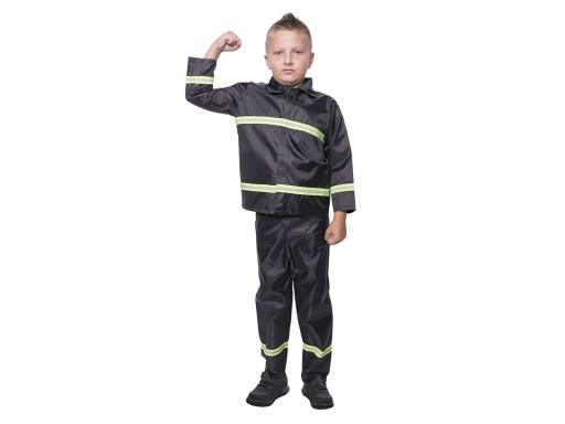 Kostium Strażak - 130/140 cm Przebranie Strój Bal