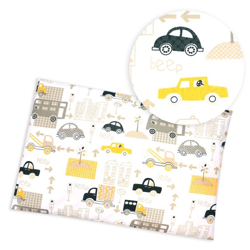 Poszewka 50x60 cm 100% bawełna PRODUKT POLSKI samochody auta