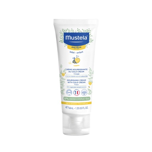 MUSTELA Krem odżywczy do twarzy z Cold Cream