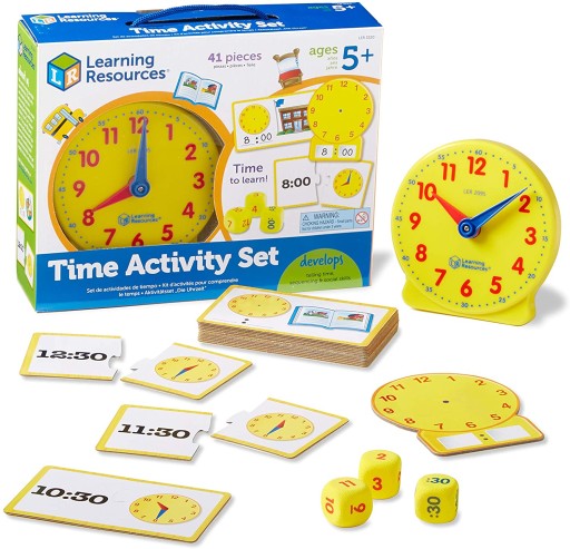 LEARNING RESOURCES ZEGAR DO NAUKI GODZIN