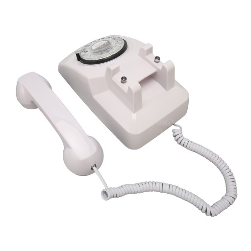 Telefon obrotowy w stylu retro, staromodny,