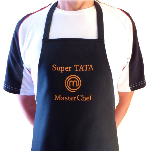 Fartuch MASTERCHEF z IMIĘ prezent DZIEŃ OJCA taty