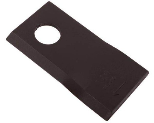 Nóż. nożyk kosiarka prawy 97x48x4mm otwór 19 zastosowanie 13800024 JF-Stol